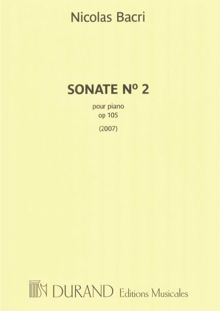 Sonate Nº 2, op. 105 - Pour piano  - skladby pro klavír